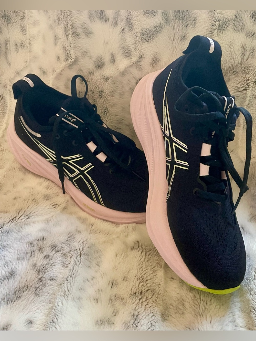 Asics Women's Gel Nimbus Black Running Sneakers